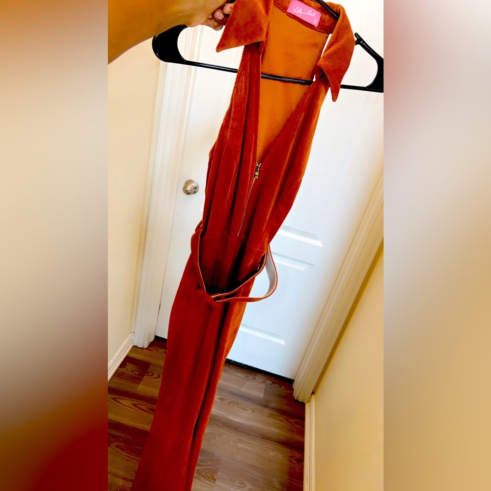 Corduroy jumpsuit